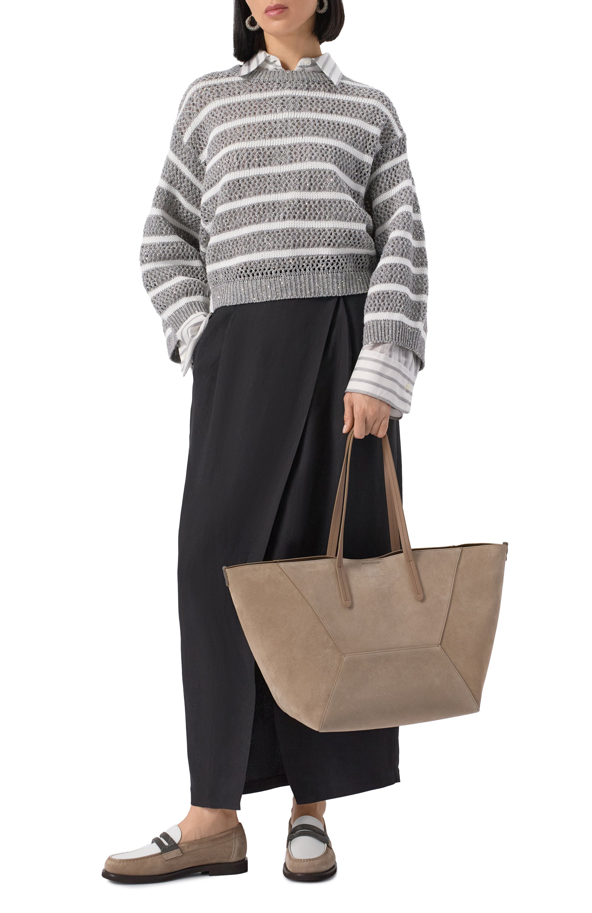 Сумка-тоут bc duo BRUNELLO CUCINELLI, арт. MBDLD2571, фото 8