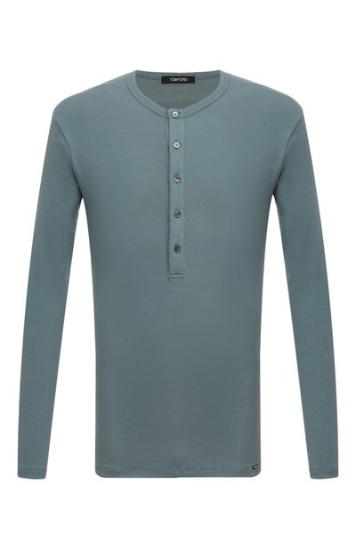 Мужская хлопковый лонгслив TOM FORD, арт. T4M15104/424