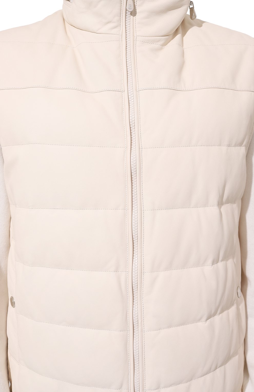 Кожаный жилет BRUNELLO CUCINELLI, арт. MPJER1924, фото 5