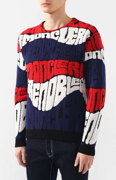Свитер из смеси шерсти и кашемира MONCLER GRENOBLE, арт. E2-097-90037-00-A9158, фото 3