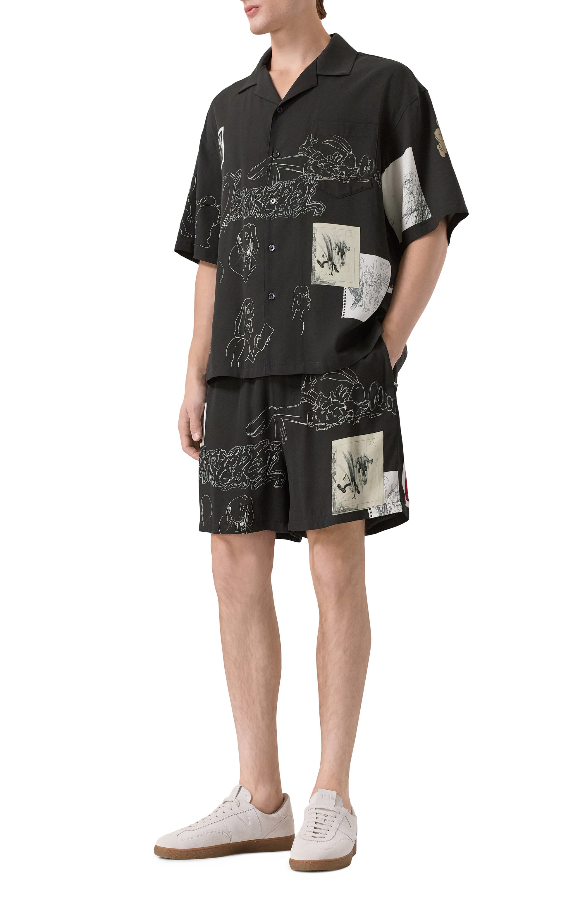 Рубашка из вискозы DOMREBEL, арт. M ASSEMBLAGE, фото 2