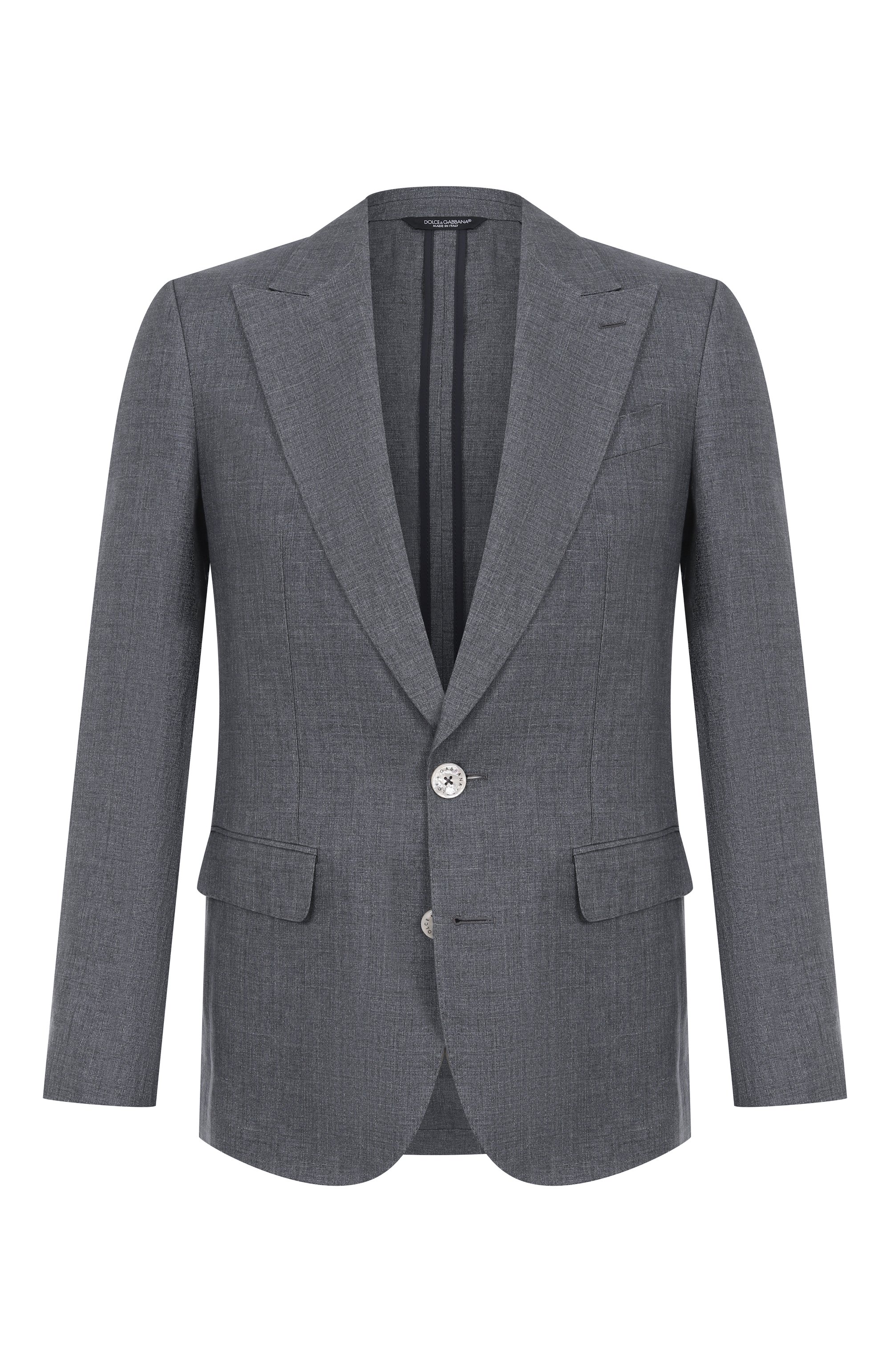 Льняной пиджак DOLCE & GABBANA, арт. G2QS6T/FU4MF, фото 1