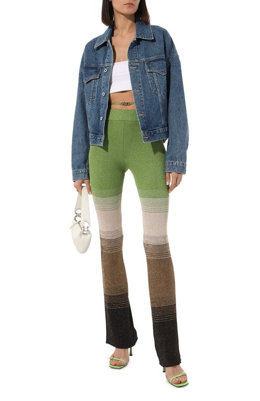 Брюки из вискозы GCDS Разноцветный, фото 2