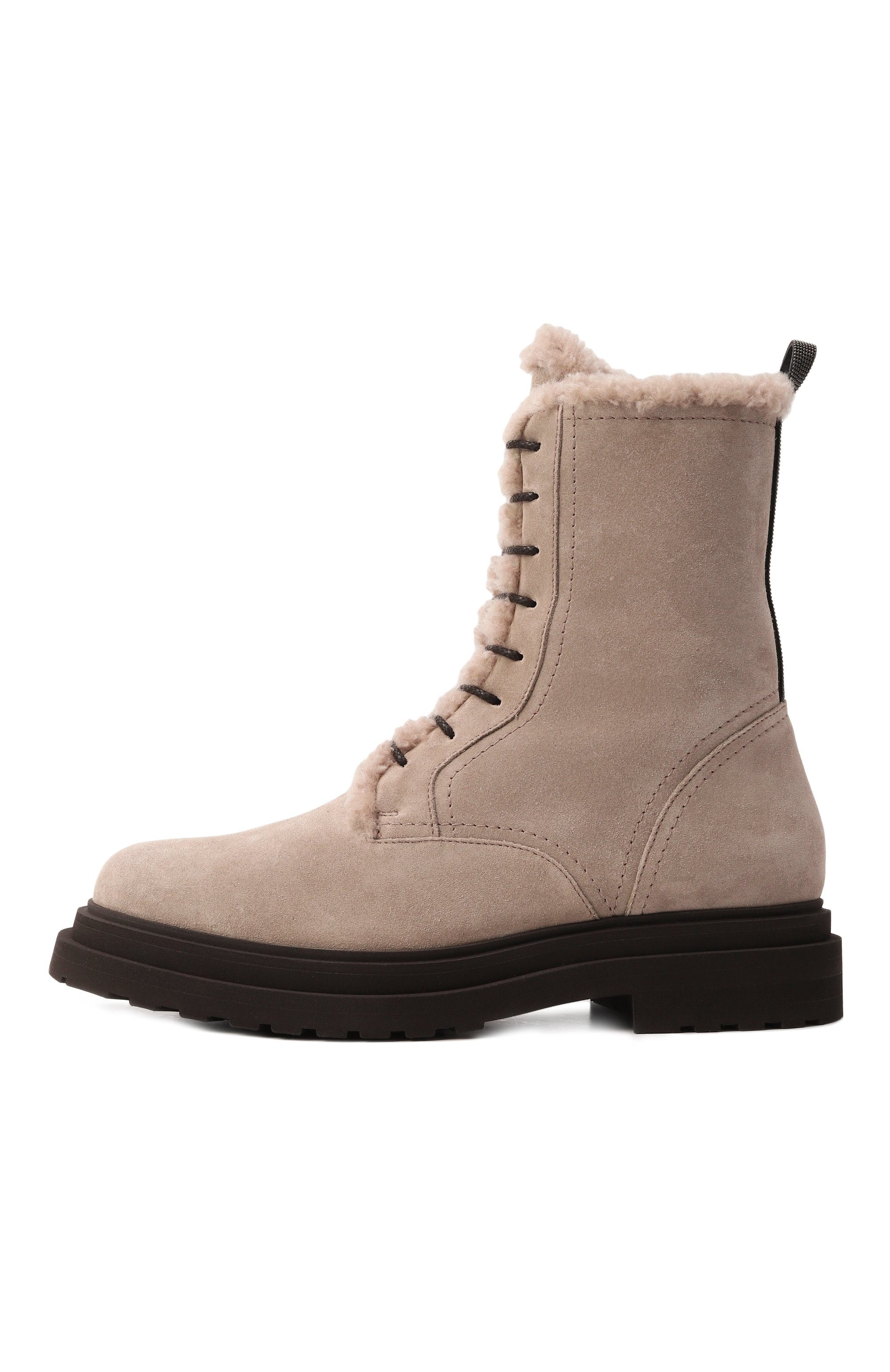 Замшевые ботинки BRUNELLO CUCINELLI, арт. MZSFG3123, фото 4