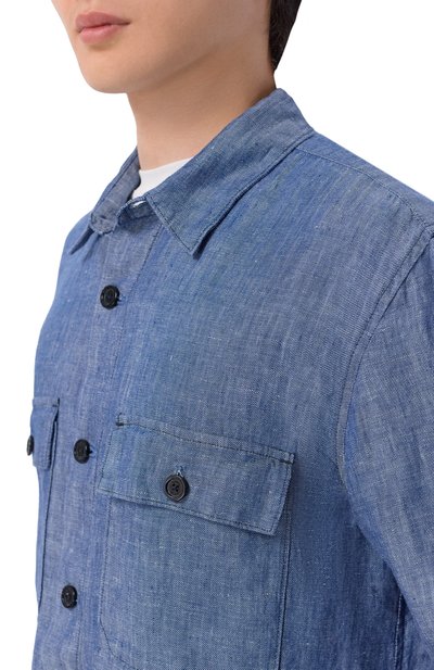 Льняная рубашка 120% LINO, арт. 33AL2M89SP/D876/100, фото 5