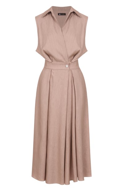 Женское платье изо льна и шелка COLOMBO, арт. AB00348/T0590-U