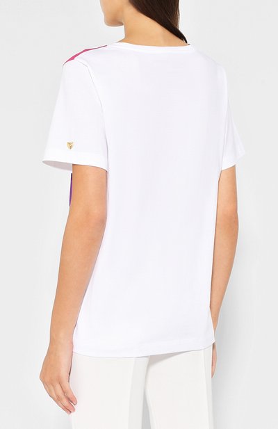 Хлопковая футболка ESCADA, арт. 5029015, фото 4