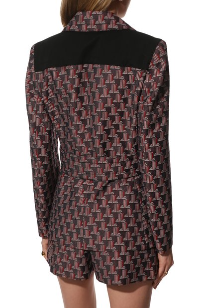 Шерстяной жакет LANVIN красного цвета по цене 229000 руб., арт. RW-JA9175-5190-P22, фото 4 Шерстяной жакет LANVIN, арт. RW-JA9175-5190-P22, фото 4