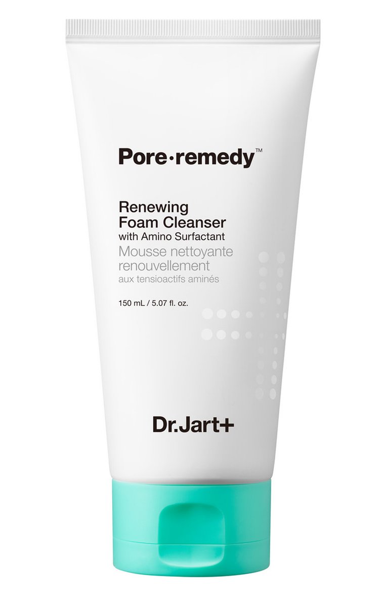 Обновляющая пенка для умывания pore remedy renewing (150ml) DR.JART+ бесцветного цвета, арт. 8809844992210 | Фото 1 (Региональные ограничения белый список (Axapta Mercury): Не проставлено; Нос: Не проставлено; Тип продукта: Пенки / Муссы; Назначение: Для лица; Косметика кросс-кт: Уход У)
