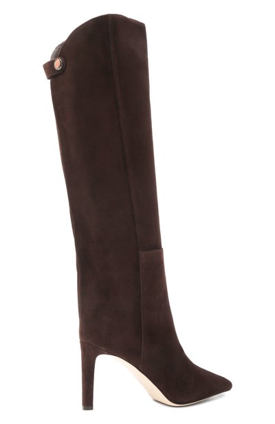 Замшевые сапоги alizze 85 JIMMY CHOO, арт. F_AL.EA/IZ/ZE KB 85/SUE, фото 5