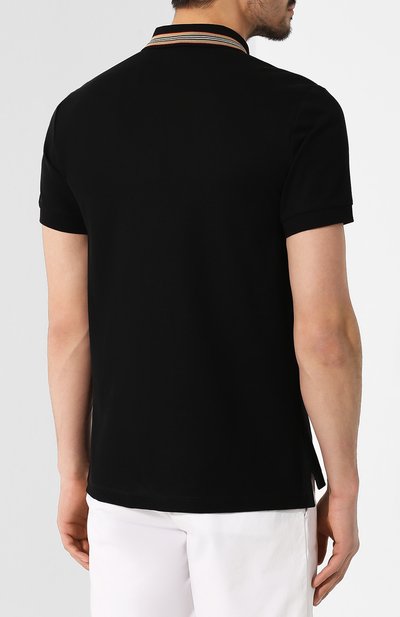 Хлопковое поло BURBERRY, арт. 8007694, фото 4