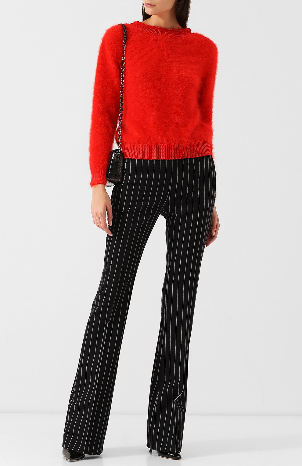 Однотонный пуловер с открытой спиной TOM FORD, арт. MAK611-YAX069, фото 2