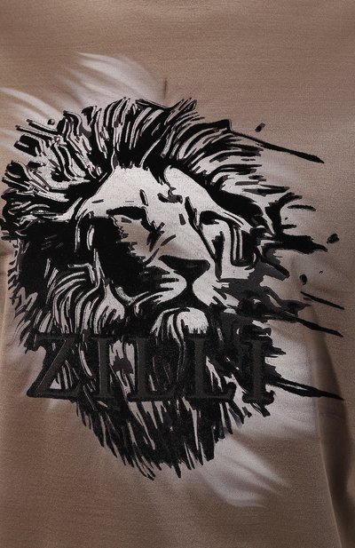 Хлопковая футболка ZILLI, арт. TSR001M0110VLW000, фото 5