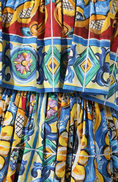Хлопковое платье DOLCE & GABBANA, арт. F6E0LT/FPEB1, фото 5