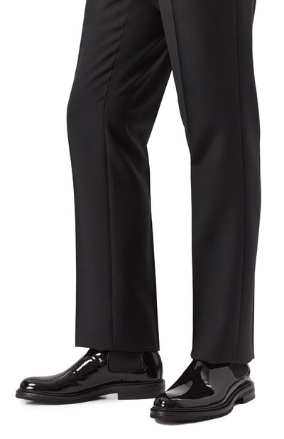 Кожаные челси altavilla DOLCE & GABBANA черного цвета по цене 72400 руб., арт. A60602/A1471, фото 3 Кожаные челси altavilla DOLCE & GABBANA, арт. A60602/A1471, фото 3