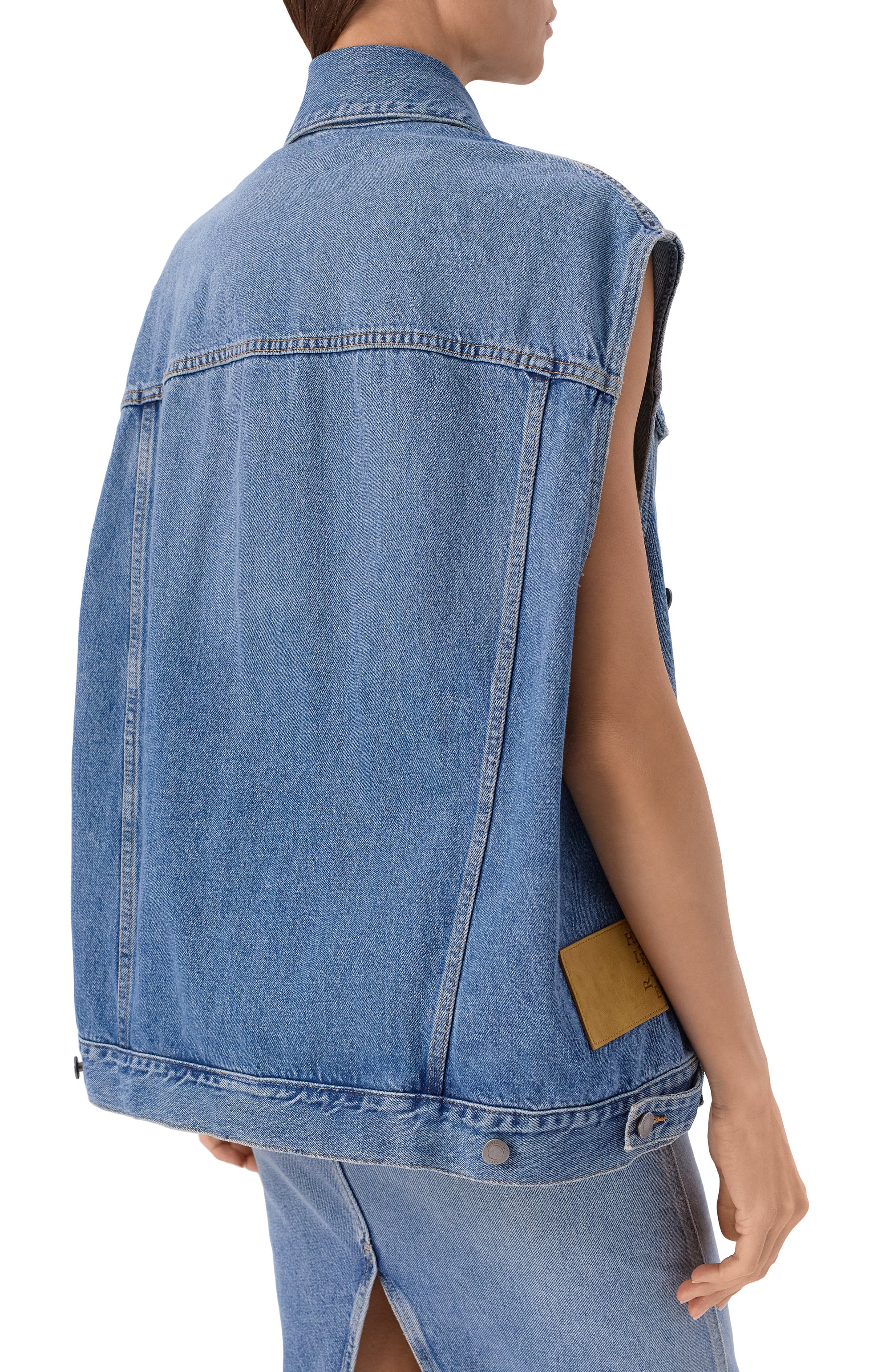 Джинсовый жилет janette HAIKURE, арт. HEW09123DF106L0909/JANETTE N0RDIC BLUE, фото 4