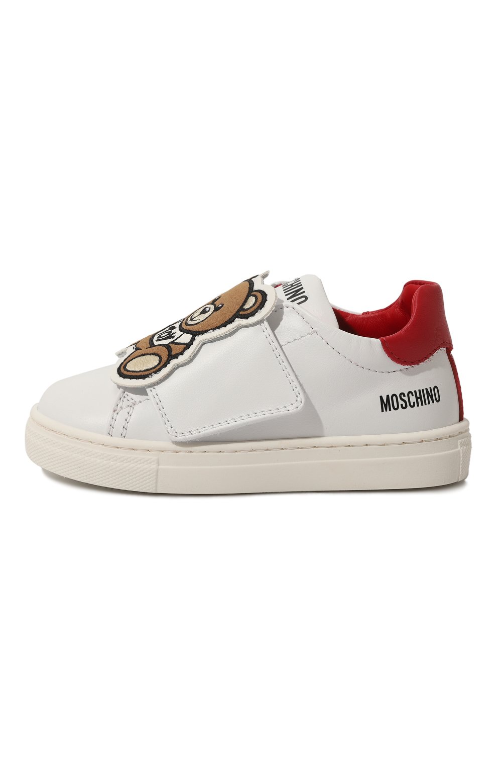 Кожаные кеды MOSCHINO, арт. 77346, фото 2