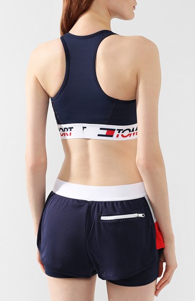 Топ TOMMY SPORT синего цвета по цене 5990 руб., арт. S10S100002, фото 4 Топ TOMMY SPORT, арт. S10S100002, фото 4