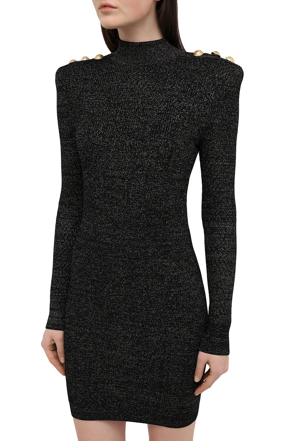 Платье из вискозы BALMAIN, арт. VF16232/K212, фото 3