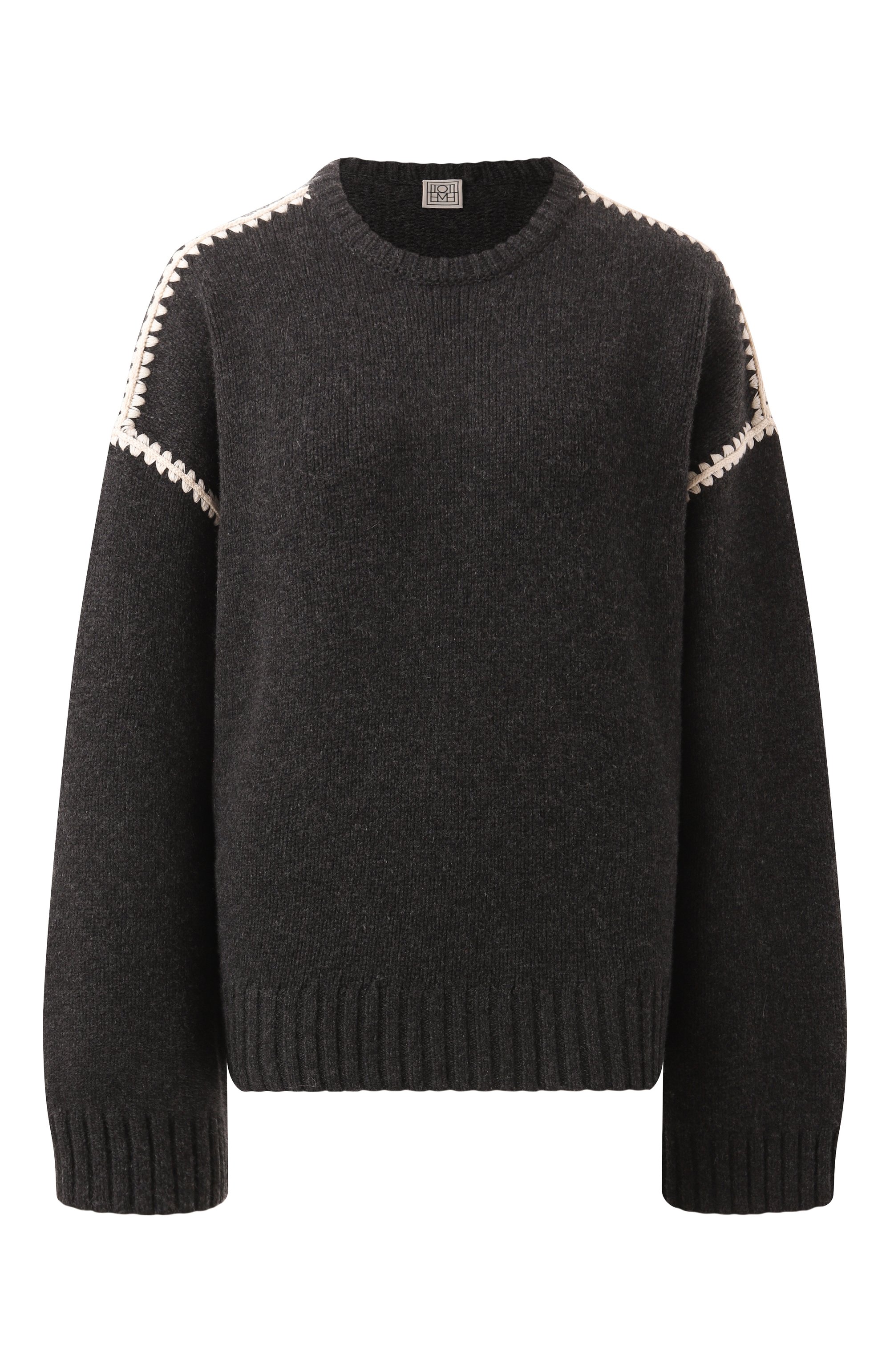 Свитер из шерсти и кашемира TOTEME, арт. 241-WRT1025-YA0004, фото 1