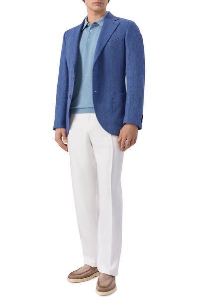 Пиджак изо льна и шерсти ANDREA CAMPAGNA, арт. SALINA/T25119, фото 2