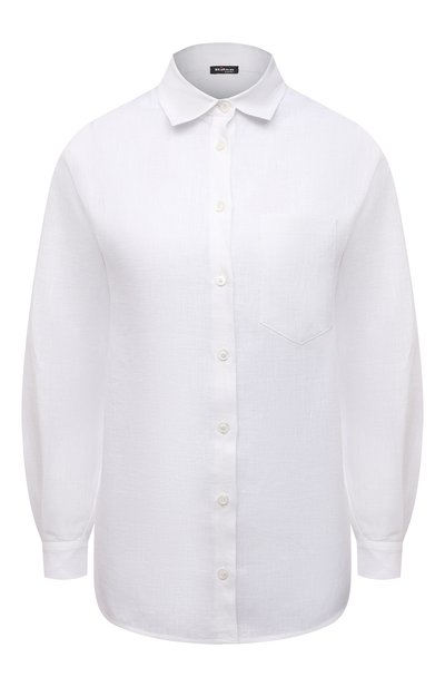 Женская льняная рубашка KITON, арт. D50423K09T85