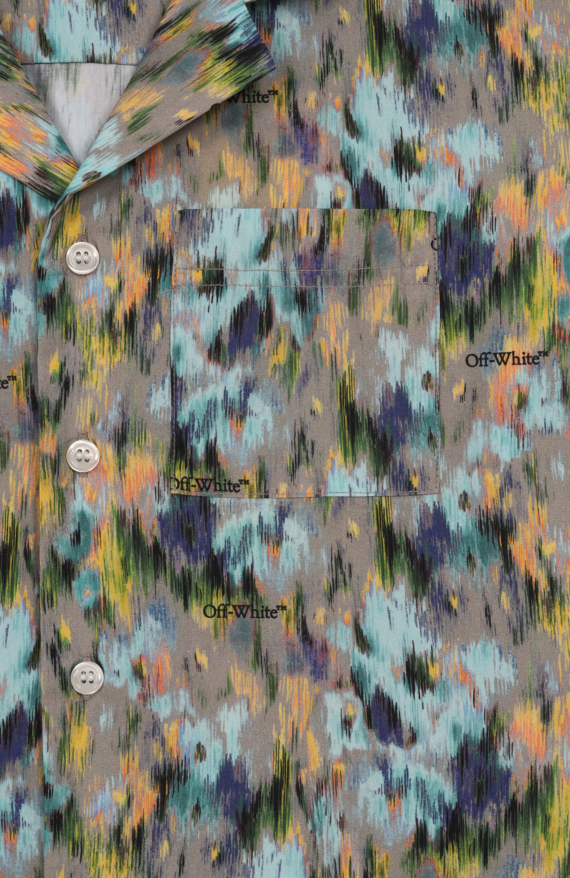Хлопковая рубашка OFF-WHITE, арт. 0BGA002S25FAB001/12+, фото 3