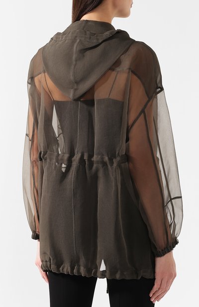 Шелковая куртка BRUNELLO CUCINELLI, арт. MF9408720, фото 4
