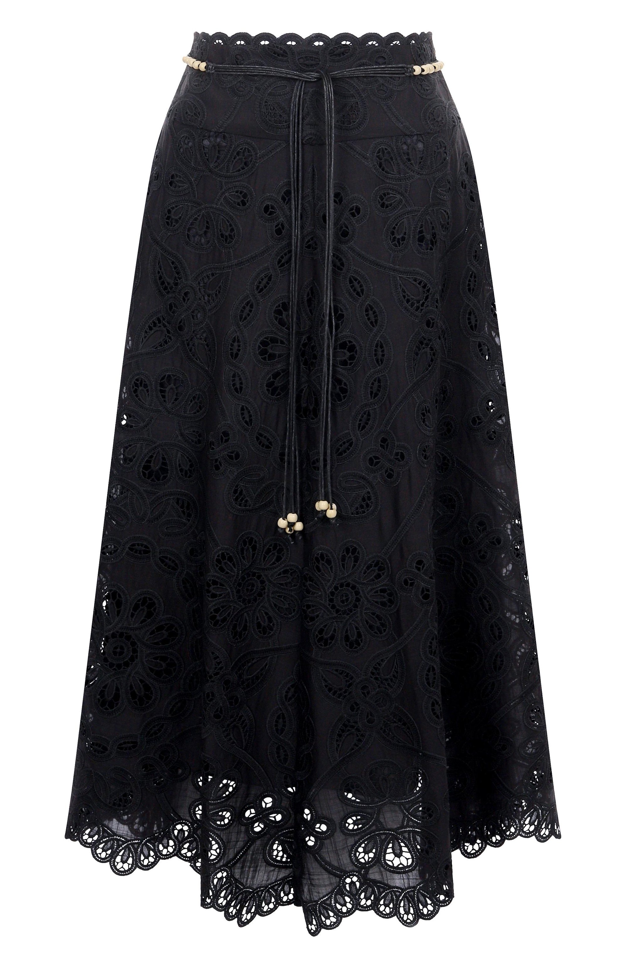 Хлопковая юбка ZIMMERMANN, арт. 3584SSS251, фото 1