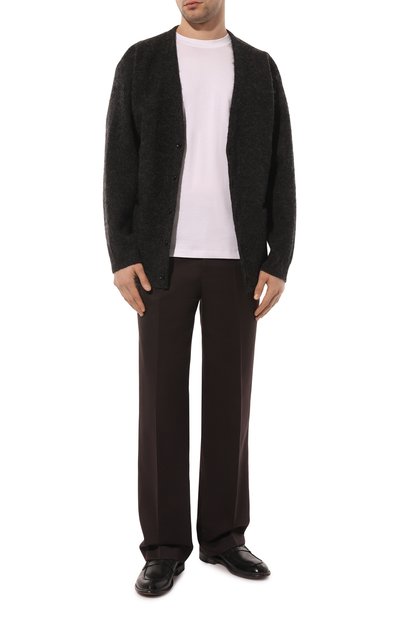 Кожаные лоферы MOMA черного цвета по цене 47300 руб., арт. 2ES419-NAC, фото 2 Кожаные лоферы MOMA, арт. 2ES419-NAC, фото 2