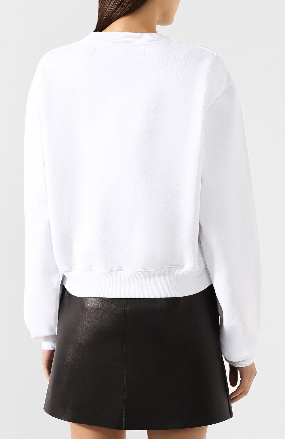Хлопковый свитшот OFF-WHITE, арт. 0WBA026R190030530110, фото 4