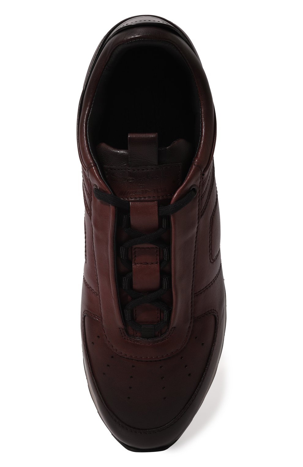 Кожаные кроссовки SANTONI, арт. MSAM21413GGNRBDNB44, фото 6