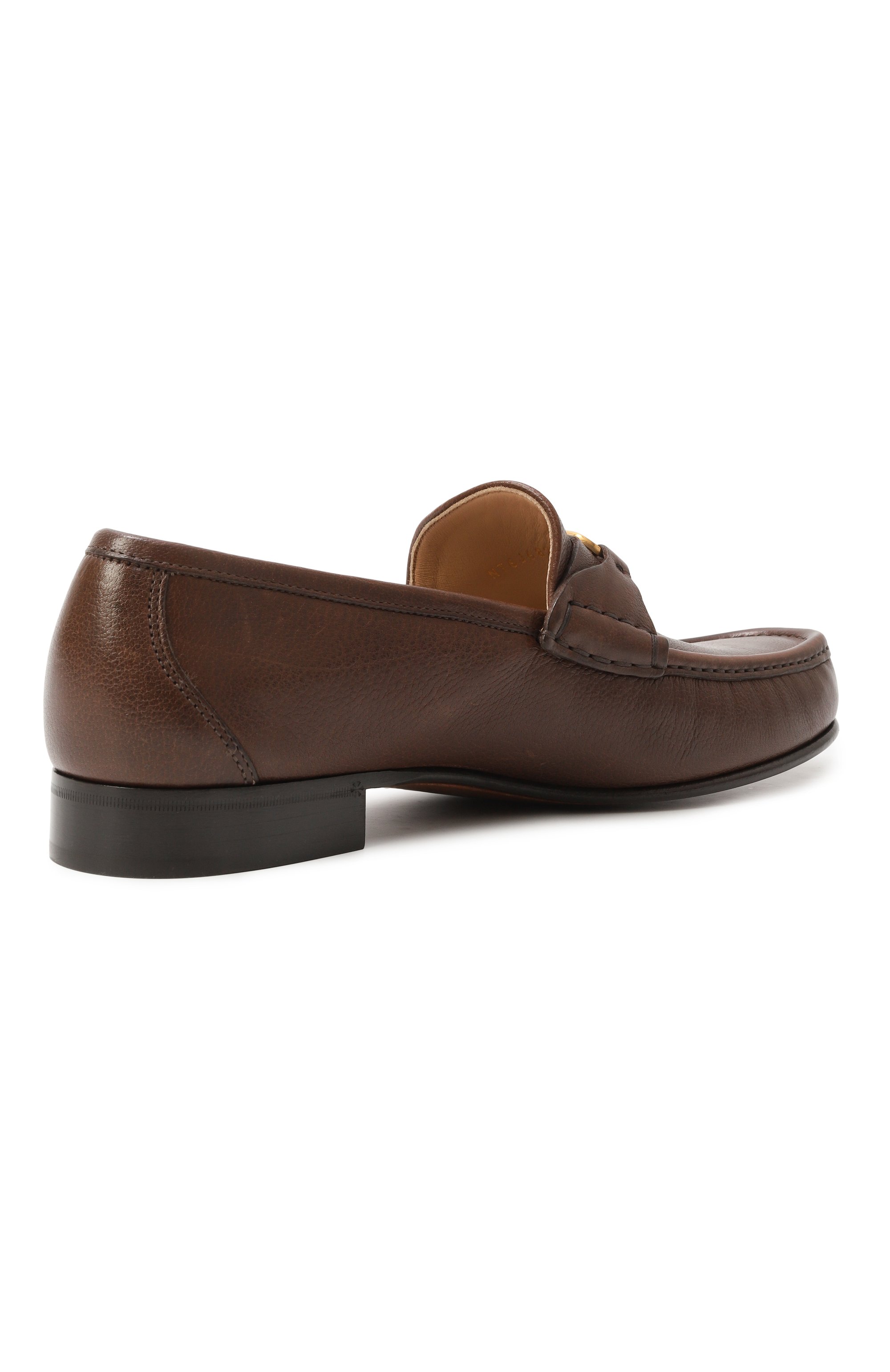 Кожаные лоферы vlogo signature VALENTINO, арт. 6Y2S0J68/MIL, фото 5