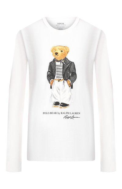 Женская хлопковый лонгслив POLO RALPH LAUREN, арт. 211795418