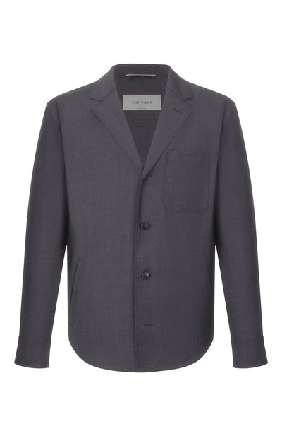 Мужской шерстяной пиджак CANALI, арт. 31015/AR03652