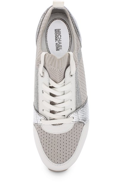 Комбинированные кроссовки billie на шнуровке MICHAEL MICHAEL KORS, арт. 43T8BIFS3D, фото 5
