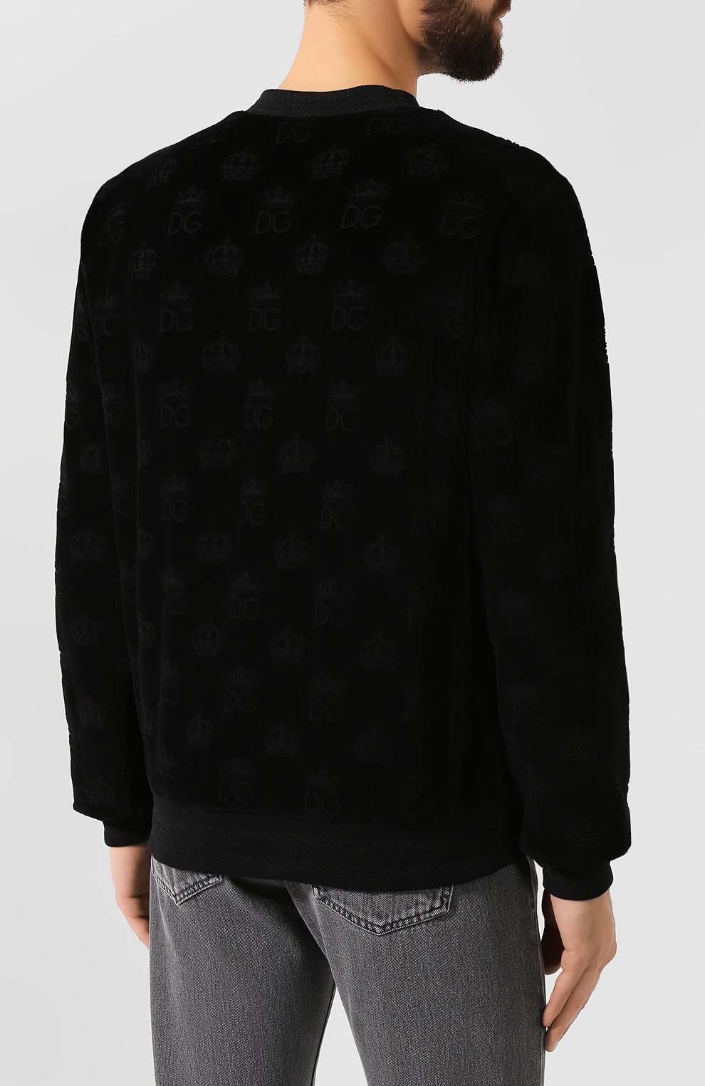 Хлопковый свитшот DOLCE & GABBANA, арт. G9PQ1T/FJ7BQ, фото 4
