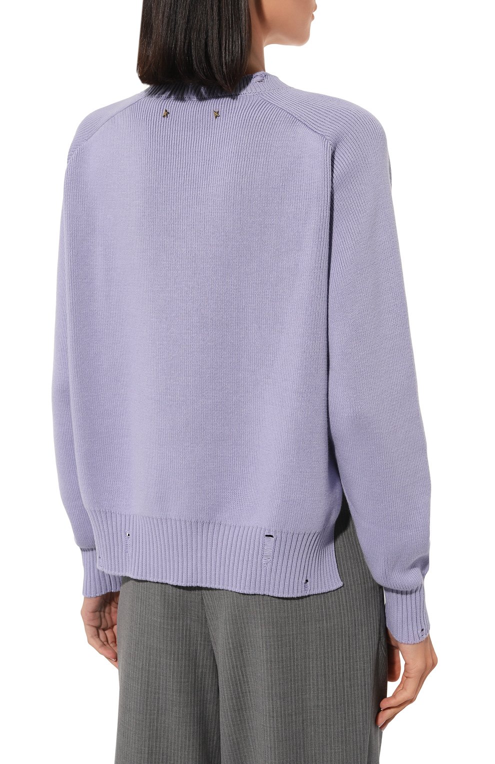 Свитер из шерсти и хлопка GOLDEN GOOSE DELUXE BRAND, арт. GWP00765, фото 4