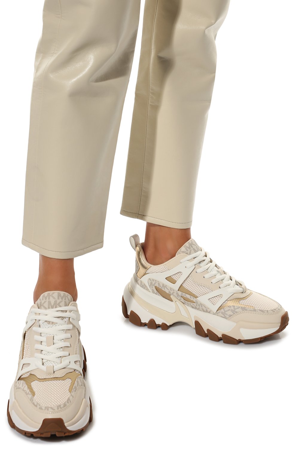 Текстильные кроссовки nick MICHAEL MICHAEL KORS, арт. 43R2NIFS2D, фото 3