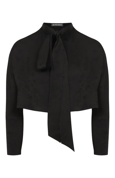 Женская блузка из вискозы и шелка ANN DEMEULEMEESTER, арт. B0012783/FA611