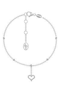 Браслет на ногу MERCURY, арт. MB29679/WG/HR, фото 1