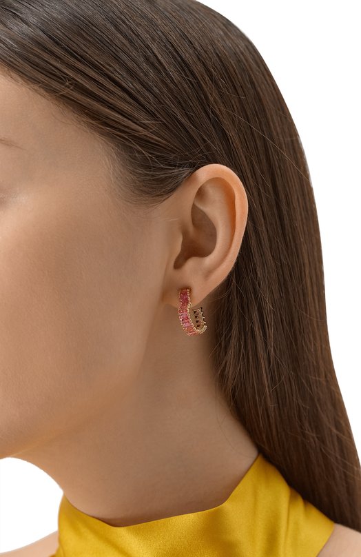 Серьги Matrix Swarovski 5706340 Розовый  5706340 Фото 2