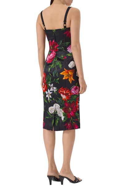 Атласное платье DOLCE & GABBANA, арт. F6TZYT/FSIB2, фото 4