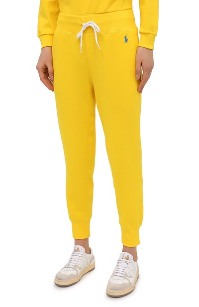 Хлопковые джоггеры POLO RALPH LAUREN, арт. 211780215, фото 3
