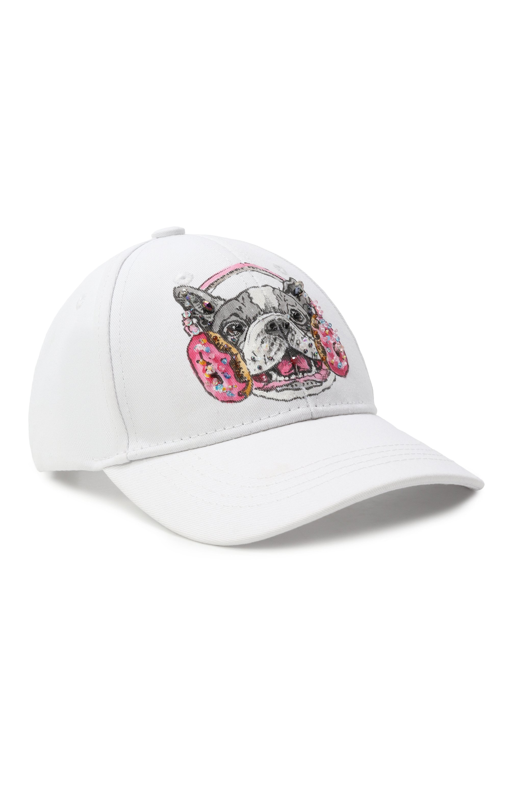 Бейсболка CAROLON белого цвета по цене 5200 руб., арт. ГУ-24-006-2, фото 1 Бейсболка CAROLON, арт. ГУ-24-006-2, фото 1