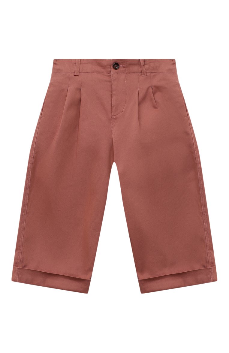 Детские хлопковые брюки GUCCI розового цвета, арт. 600264 XWAG7 | Фото 1 (Случай: Повседневный; Материал сплава: Проставлено; Нос: Не проставлено; Материал внешний: Хлопок)