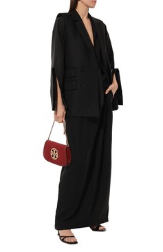 Женский клатч reva TORY BURCH  цвета, арт. 152250 | Фото 7 (Материал: Натуральная кожа; Материал сплава: Проставлено; Драгоценные камни: Проставлено; Размер: small)