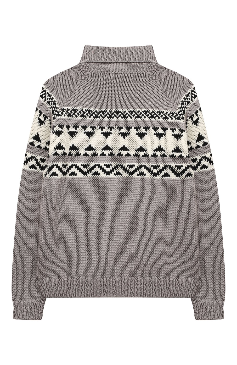 Хлопковый кардиган IL GUFO серого цвета по цене 18500 руб., арт. A22GF400EM109/10A-14A, фото 2 Хлопковый кардиган IL GUFO, арт. A22GF400EM109/10A-14A, фото 2