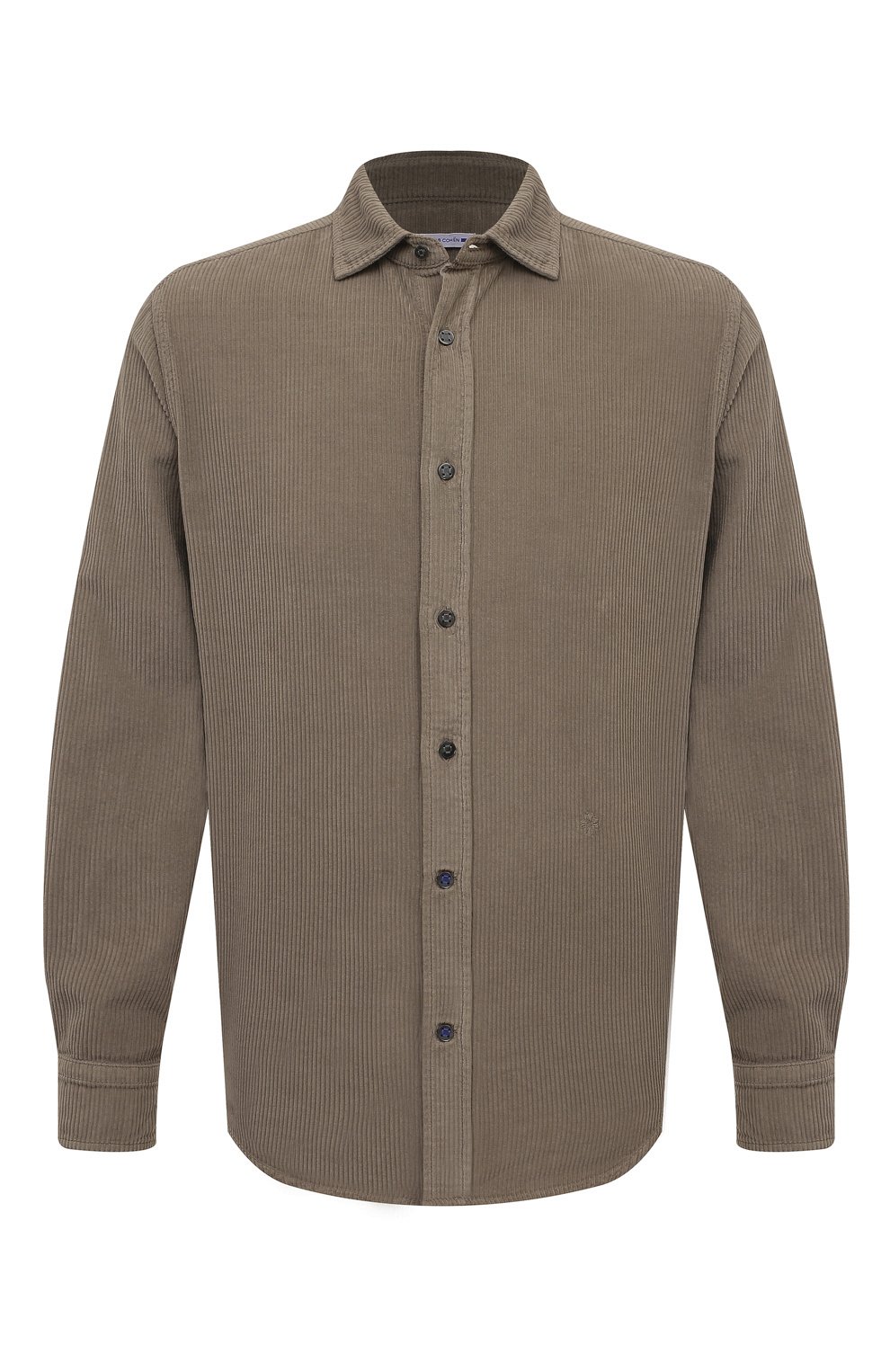 Вельветовая рубашка JACOB COHEN коричневого цвета по цене 42300 руб., арт. U C 011 05 T 689A/B75, фото 1 Вельветовая рубашка JACOB COHEN, арт. U C 011 05 T 689A/B75, фото 1