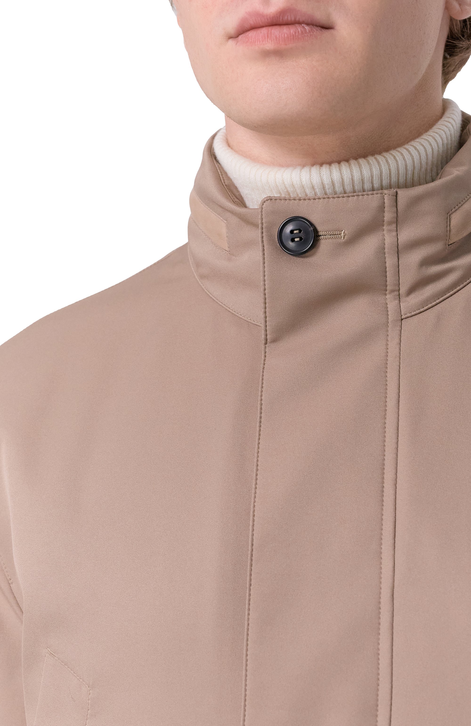 Куртка ZEGNA бежевого цвета по цене 541000 руб., арт. F253/RUFTC5A9, фото 5 Куртка ZEGNA, арт. F253/RUFTC5A9, фото 5